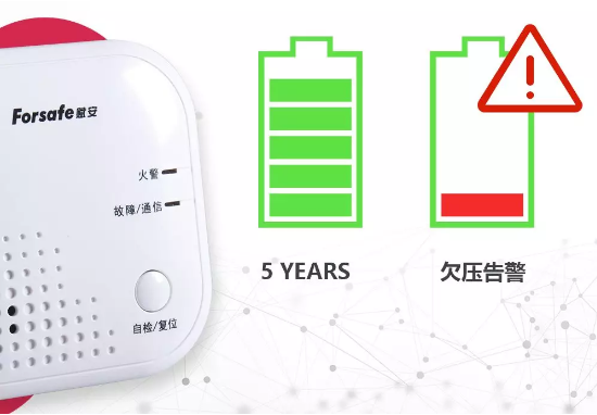 賦安消防NB-IoT智慧煙感低功耗