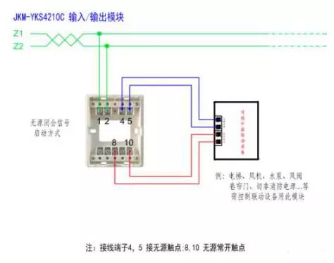 火災報警模塊接線