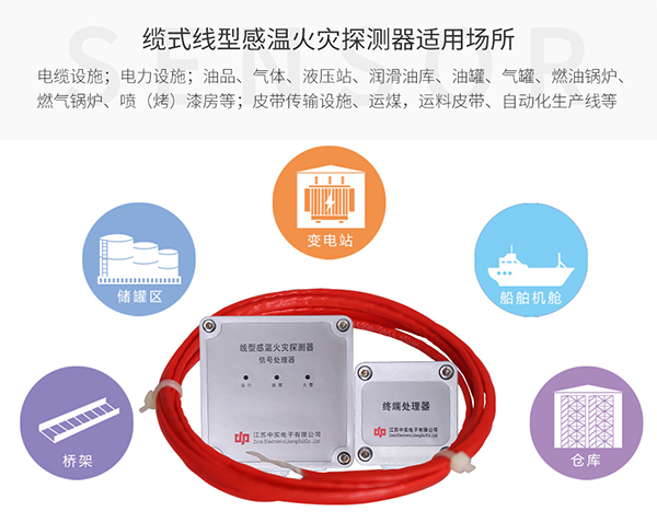 纜式線型感溫火災探測器