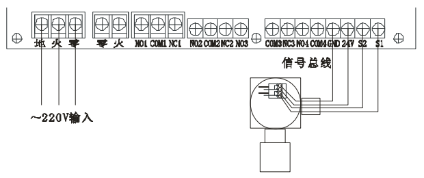 氣體報警控制器接線端子圖均